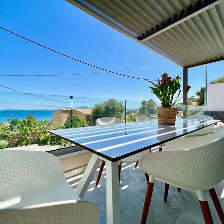 Luxury Villa Barbati Sun With Private Pool By Dadovillas Exteriér fotografie
